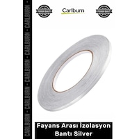 Bant 0.50cm Genişlik 50 Metre Uzunluk Parlak Kendinden Yapışkanlı Karo Dekoratif Şerit Zemin Gri Fa Bant 0.50cm Genişlik 50 Metre Uzunluk Parlak Kendinden Yapışkanlı Karo Dekoratif Şerit Zemin Gri Fa
