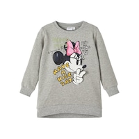 Name It Disney Gri-melanj Kız Çocuk Sweatshirt 13221139 001 Name It Disney Gri-melanj Kız Çocuk Sweatshirt 13221139 001