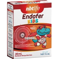 Nbt Life Endofer Kids Demir Damla 30 ML Nbt Life Endofer Kids Demir Damla 30 ML
