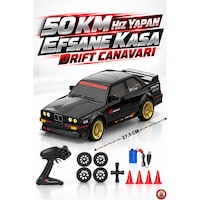 Oyuncak Uzaktan Kumandalı 50 Km/h Hızlı Drift Araba Esp Denge Sistemli 370 Motorlu Şarjlı Led Işıklı Rc Araba 27,5 Cm Siyah Oyuncak Uzaktan Kumandalı 50 Km/h Hızlı Drift Araba Esp Denge Sistemli 370 Motorlu Şarjlı Led Işıklı Rc Araba 27,5 Cm Siyah