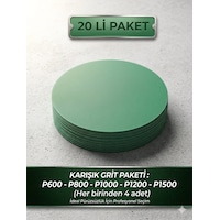 125 Mm Cırt Zımpara 20 Li Paket 600-800-1000-1200-1500 Kum 125 Mm Cırt Zımpara 20 Li Paket 600-800-1000-1200-1500 Kum
