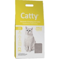 Catty Vanilya Kokulu Bentonit Kedi Kumu Mükemmel Topaklaşma ve Koku Kontrolü 10 L Catty Vanilya Kokulu Bentonit Kedi Kumu Mükemmel Topaklaşma ve Koku Kontrolü 10 L