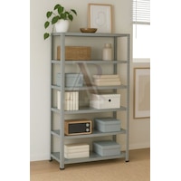 Çelik Raf 6 Katlı 43x75x200 Dekoratif Raf Sistemleri, Depo Rafı, Arşiv Rafı, Kiler Rafı Galvaniz Çelik Raf 6 Katlı 43x75x200 Dekoratif Raf Sistemleri, Depo Rafı, Arşiv Rafı, Kiler Rafı Galvaniz