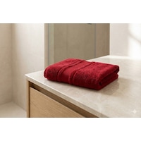 Özdilek Colourıst Kırmızı Banyo Havlusu 90 150