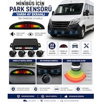 Mega Oto Market Minibüs Uyumlu 22mm Park Sensörü Yarım Ay Dijital Ekranlı Ses İkazlı Mesafe Göstergeli Sistem Mega Oto Market Minibüs Uyumlu 22mm Park Sensörü Yarım Ay Dijital Ekranlı Ses İkazlı Mesafe Göstergeli Sistem