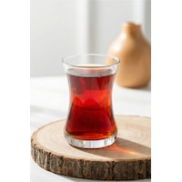 Lav Zen Cam Çay Bardağı 6 Kişilik 155 ml Lav Zen Cam Çay Bardağı 6 Kişilik 155 ml