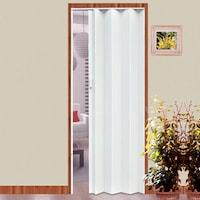 Akordiyon Kapı Beyaz,Katlanır Kapı 85X203X6 Cm Akordiyon Kapı Beyaz,Katlanır Kapı 85X203X6 Cm