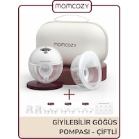 Momcozy M5 Kablosuz Göğüs Pompası (Çiftli) Momcozy M5 Kablosuz Göğüs Pompası (Çiftli)