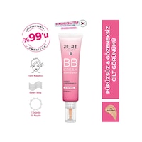 Pure Beauty Gözenek ve Leke Görünümünü Azaltıcı BB Cream SPF50 02 Natural Pure Beauty Gözenek ve Leke Görünümünü Azaltıcı BB Cream SPF50 02 Natural