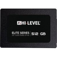 Hi-Level Elite HLV-SSD30ELT/512G 2.5" 512 GB SATA 3 SSD Hi-Level Elite HLV-SSD30ELT/512G 2.5" 512 GB SATA 3 SSD
