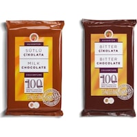 Altınmarka Sütlü Bitter Kuvertür Çikolata 2 x 2500 G Altınmarka Sütlü Bitter Kuvertür Çikolata 2 x 2500 G