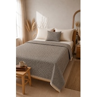 Lunga Vita Dokuma Pike Çiftkişilik 200x220 Çok Amaçlı Bohem Yatak Örtüsü Kahverengi Lunga Vita Dokuma Pike Çiftkişilik 200x220 Çok Amaçlı Bohem Yatak Örtüsü Kahverengi