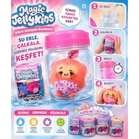 Magic Jellykins Sihirli Dönüşüm Kavanozu Su İle Sürpriz Peluş Oyuncak, Çalkala Ve Keşfet Magic Jellykins Sihirli Dönüşüm Kavanozu Su İle Sürpriz Peluş Oyuncak, Çalkala Ve Keşfet