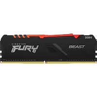 Kingston Fury Beast RGB KF432C16BB1A/16 16 GB DDR4 3200 MHz CL16 Ram Kingston Fury Beast RGB KF432C16BB1A/16 16 GB DDR4 3200 MHz CL16 Ram