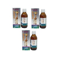 Argivit Focus Şurup 150 Ml 3 Adet Argivit Focus Şurup 150 Ml 3 Adet