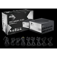 Msı Psu Pro A850pl Pcıe5 850w 80+ Platınıum Atx 3.1 Pcıe 5.1 Power Supply Msı Psu Pro A850pl Pcıe5 850w 80+ Platınıum Atx 3.1 Pcıe 5.1 Power Supply