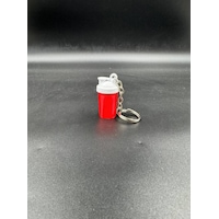 Sporcu Shaker Anahtarlık Beyaz - Kırmızı Sporcu Shaker Anahtarlık Beyaz - Kırmızı