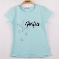 Toontoy Kids Toontoy Kız Çocuk Perfect Yıldız Baskılı Tişört Pudra Toontoy Kids Toontoy Kız Çocuk Perfect Yıldız Baskılı Tişört Pudra