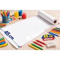 45 Cm X 5 Metre Dev Boş Çizim Kağıdı Rulosu Mimari Çizim, Teknik Proje 45 Cm X 5 Metre Dev Boş Çizim Kağıdı Rulosu Mimari Çizim, Teknik Proje