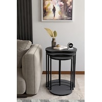 Modern Elma 3 Lü Zigon Sehpa Metal Ayaklı İç İçe Geçmeli Orta Sehpa Takımı Antrasit Modern Elma 3 Lü Zigon Sehpa Metal Ayaklı İç İçe Geçmeli Orta Sehpa Takımı Antrasit
