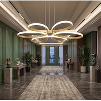 Lzy Avize Store Yonca 6 Lı Eskitme Plafonyer Salon Mutfak Çocuk Odası Yemek Masası Ve Antre İçin Modern Led Eskitme - Gold Lzy Avize Store Yonca 6 Lı Eskitme Plafonyer Salon Mutfak Çocuk Odası Yemek Masası Ve Antre İçin Modern Led Eskitme - Gold