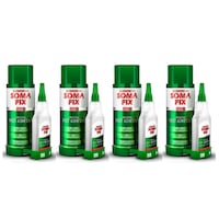 4 Adet 200+50 Ml Net Somafix Hızlı Yapıştırıcı 4 Adet 200+50 Ml Net Somafix Hızlı Yapıştırıcı