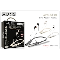 Auris Bt28 250 Saat Lcd Boyun Askılı Bluetooth Kulaklık Auris Bt28 250 Saat Lcd Boyun Askılı Bluetooth Kulaklık