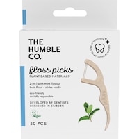 The Humble Co. Floss Picks Kürdanlı Nane Aromalı Diş İpi 50'li The Humble Co. Floss Picks Kürdanlı Nane Aromalı Diş İpi 50'li
