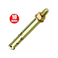 Aletçantam Uzun Çelik Dübel Gömlekli 10x110 (12mm) -10 adet Aletçantam Uzun Çelik Dübel Gömlekli 10x110 (12mm) -10 adet