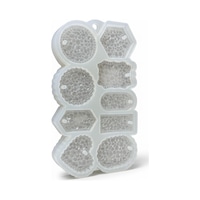 Stonechem Mücevher Desenli Çoklu Epoksi Silikon Kalıp En:15cm ,boy:26cm Stonechem Mücevher Desenli Çoklu Epoksi Silikon Kalıp En:15cm ,boy:26cm