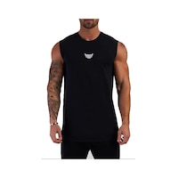 Genius Store Genıus Store Nem Emici Hızlı Kuruma Atletik Teknik Performans Sporcu Sıfır Kol Erkek T-shirt - MG-Atlet Siyah Genius Store Genıus Store Nem Emici Hızlı Kuruma Atletik Teknik Performans Sporcu Sıfır Kol Erkek T-shirt - MG-Atlet Siyah