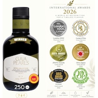 Gaia Pearls Milas Memecik Erken Hasat Soğuk Sıkım Zeytinyağı 250 ML Gaia Pearls Milas Memecik Erken Hasat Soğuk Sıkım Zeytinyağı 250 ML