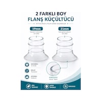 Babyhope Göğüs Pompası Kalkanı Silikon Flanş Küçültücü 19 - 21 Mm 2'li Set Babyhope Göğüs Pompası Kalkanı Silikon Flanş Küçültücü 19 - 21 Mm 2'li Set