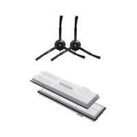 Roborock S8 Sonic Uyumlu 2 Adet Hepa Filtre 2 Adet Siyah Yan Fırça Roborock S8 Sonic Uyumlu 2 Adet Hepa Filtre 2 Adet Siyah Yan Fırça