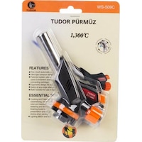 Tudor Pürmüz Başlığı Ateşleyici Çakmak Ws-509C Siyah Tudor Pürmüz Başlığı Ateşleyici Çakmak Ws-509C Siyah