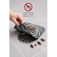 Gri Süzgeçli Silikon Lavabo Gider Kapağı Koku Önleyici Banyo Mutfak 15 cm Gri Süzgeçli Silikon Lavabo Gider Kapağı Koku Önleyici Banyo Mutfak 15 cm