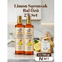 Lokman Hekim Hayat 2 Şişe Bal Özlü Limon Sarımsak Zencefil Özü 2x700 Gr Sarımsak Çayı Hediyesiyle Lokman Hekim Hayat 2 Şişe Bal Özlü Limon Sarımsak Zencefil Özü 2x700 Gr Sarımsak Çayı Hediyesiyle