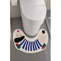 Chiliai Home 40x70 cm Dijital Kaymaz Yıkanabilir Banyo Paspası, Aspon Chiliai Home 40x70 cm Dijital Kaymaz Yıkanabilir Banyo Paspası, Aspon