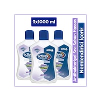 Activex Hassas Sıvı Sabun 3 x 1 L