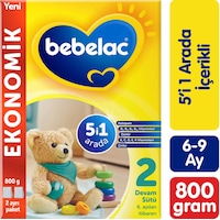 Bebelac 2 Devam Sütü 6-9 Ay 800 G Bebelac 2 Devam Sütü 6-9 Ay 800 G