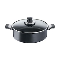 Tefal Titanyum 6X Excellence İndüksiyon Tabanlı Kısa Tencere 28 CM Tefal Titanyum 6X Excellence İndüksiyon Tabanlı Kısa Tencere 28 CM