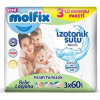 Molfıx Izotonık Sulu Ferah Islak Havlu 3 Lu Molfıx Izotonık Sulu Ferah Islak Havlu 3 Lu