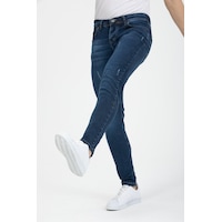 Onezero Erkek Mavi Destroy Skinnyfit Likralı Jean Kot Pantolon Mavi