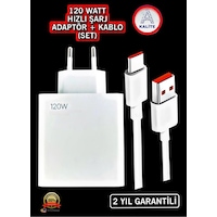 Type-c 120w Watt Turbo Şarj Aleti Cihazı Adaptörü Kablo Set Type-c 120w Watt Turbo Şarj Aleti Cihazı Adaptörü Kablo Set