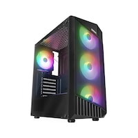 Zeiron Montreal 4x12CM RGB Fanlı Mesh Panel Oyuncu Bilgisayar Kasası Zeiron Montreal 4x12CM RGB Fanlı Mesh Panel Oyuncu Bilgisayar Kasası