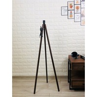 Ahşap Lambader Ayağı Tesisat Dahil Tripod Ayak Kahverengi Ly565 Ahşap Lambader Ayağı Tesisat Dahil Tripod Ayak Kahverengi Ly565