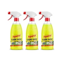 Asperox Ultra Sarı Güç Yağ Sökücü 1 Lt X3 Adet 3'lü Set Asperox Ultra Sarı Güç Yağ Sökücü 1 Lt X3 Adet 3'lü Set