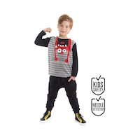 Sarkan Canavar Erkek Çocuk T-shirt Pantolon Takım Sarkan Canavar Erkek Çocuk T-shirt Pantolon Takım