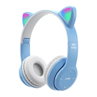 P47m Cat Ear Çocuk Baş-kulak Bluetooth Kulaklık-mavi P47m Cat Ear Çocuk Baş-kulak Bluetooth Kulaklık-mavi