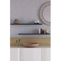 Yankı-BYEG 2li 70 cm Mat Siyah Mdf Duvar Rafı Gizli Bağlantı Kitaplık Yankı-BYEG 2li 70 cm Mat Siyah Mdf Duvar Rafı Gizli Bağlantı Kitaplık